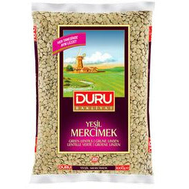 Duru Green Lentils Yesil Mercimek 1kg | Best Grocery