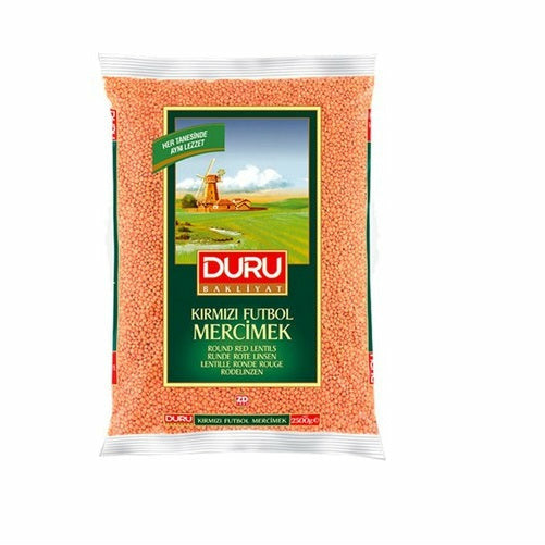 Duru Whole Round Red Lentils 2.5kg | Best Grocery