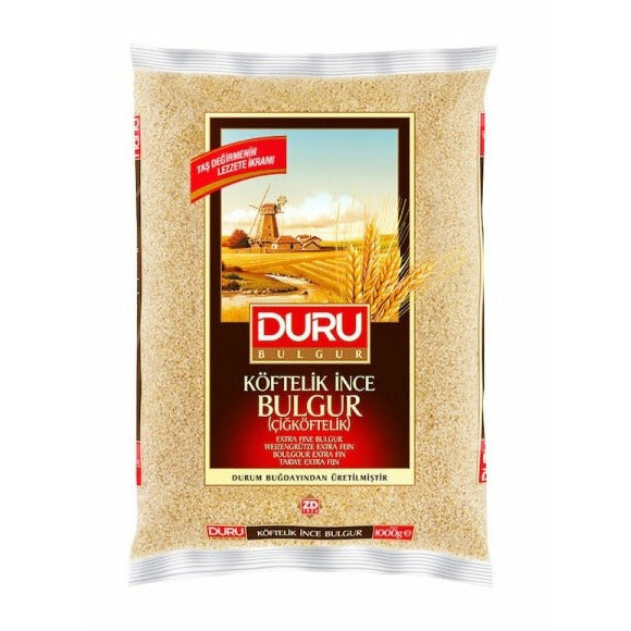 Duru Extra Fine Bulgur (Cig Koftelik Bulgur) 1 kg