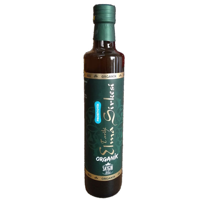 Saygin Organic Apple Vinegar (Organik Elma Sirkesi) 500 ml