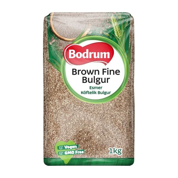 Bodrum Brown Bulgur Fine (Esmer Koftelik Bulgur) 1 kg