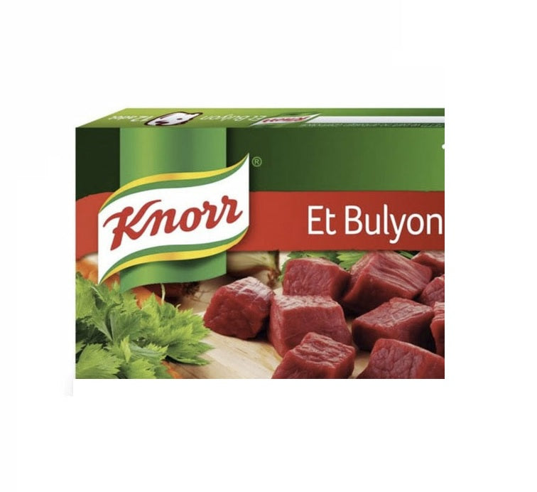 Knorr Beef Stock 12 Pcs  ( Et Bulyon 12 Adet ) 120 Gr