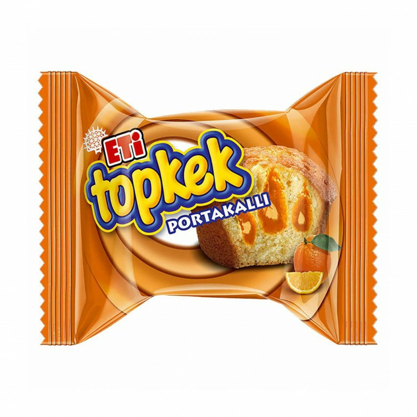 Eti Topkek Portakalli Orange Sauce Filled Cake 40g | Best Grocery
