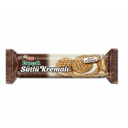 Eti Burçak Sütlü Kremalı Bisküvi 100 Gr