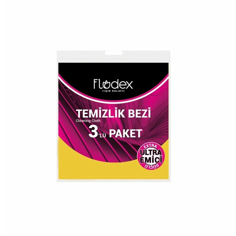 Flodex Temizlik Bezi 3 Adet