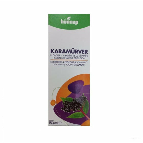 Hünnap Karamürver Propolis Vitamin C Syrup 150 ml