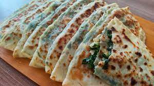 Best Mutfak Homemade Turkish Gozleme With Spinach- Vegan (El Acmasi Ispanakli Gozleme ) 1 Pcs