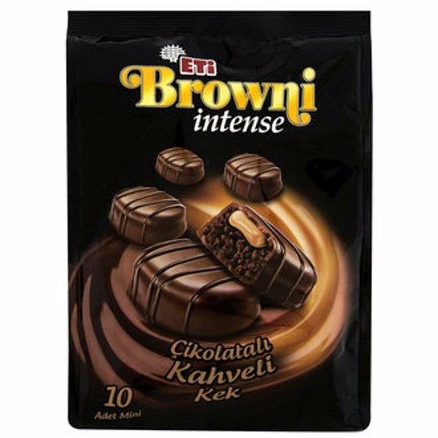 Eti Browni Intense Chocolate Coffee Cake 10 Pcs 160gr