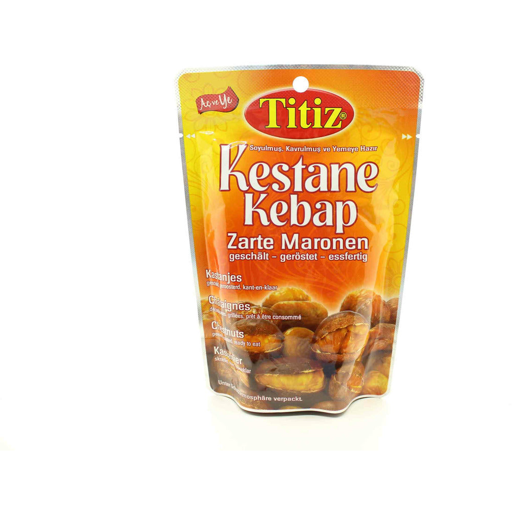 Titiz Kavrulmuş ve Soyulmuş Kestane (Maron) 125 Gr