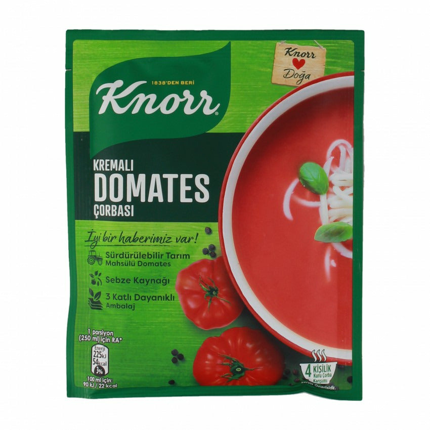 Knorr Kremali Domates Corbasi Tomato Soup 65g | Best Grocery