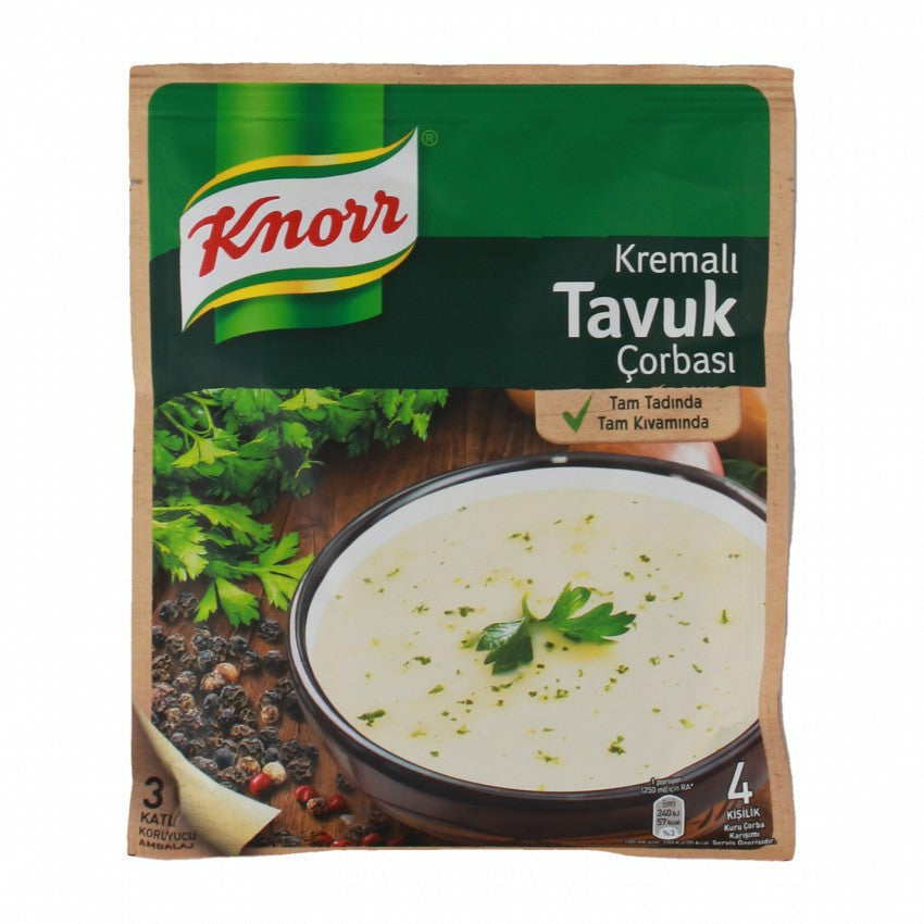Knorr Kremali Tavuk Corbasi Creamy Chicken Soup 65g | Best