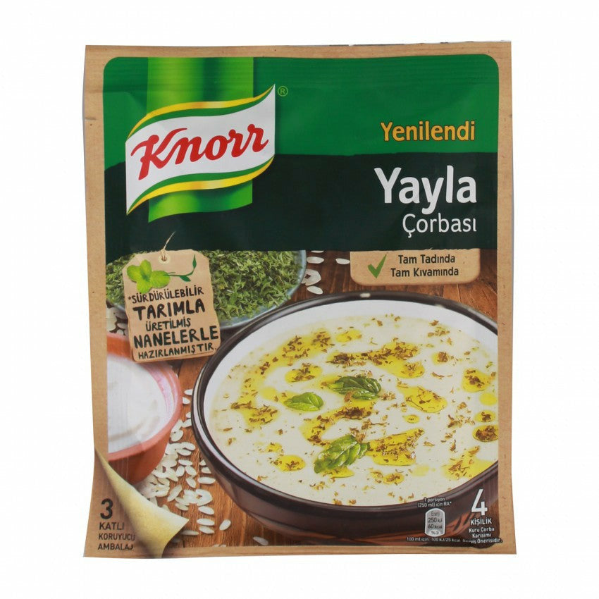 Knorr Yayla Corbasi Yogurt Rice Soup 72g | Best Grocery