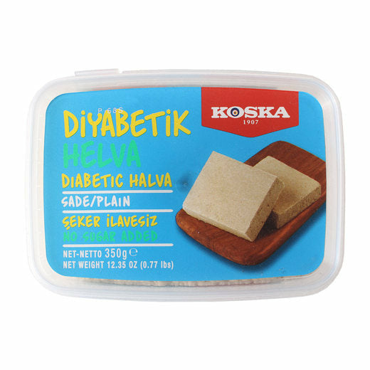 Koska Sugar-free Plain Diabetiker Halva (Diyabetik Helva) 350 G