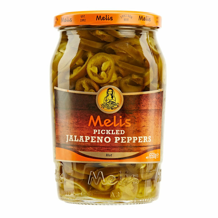 Melis Pickled Jalapeno Pepper Slices (Tursu) 720ml