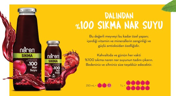 Naren Sikma Nar Suyu (%100 Pomegranate Juice) 250 ml