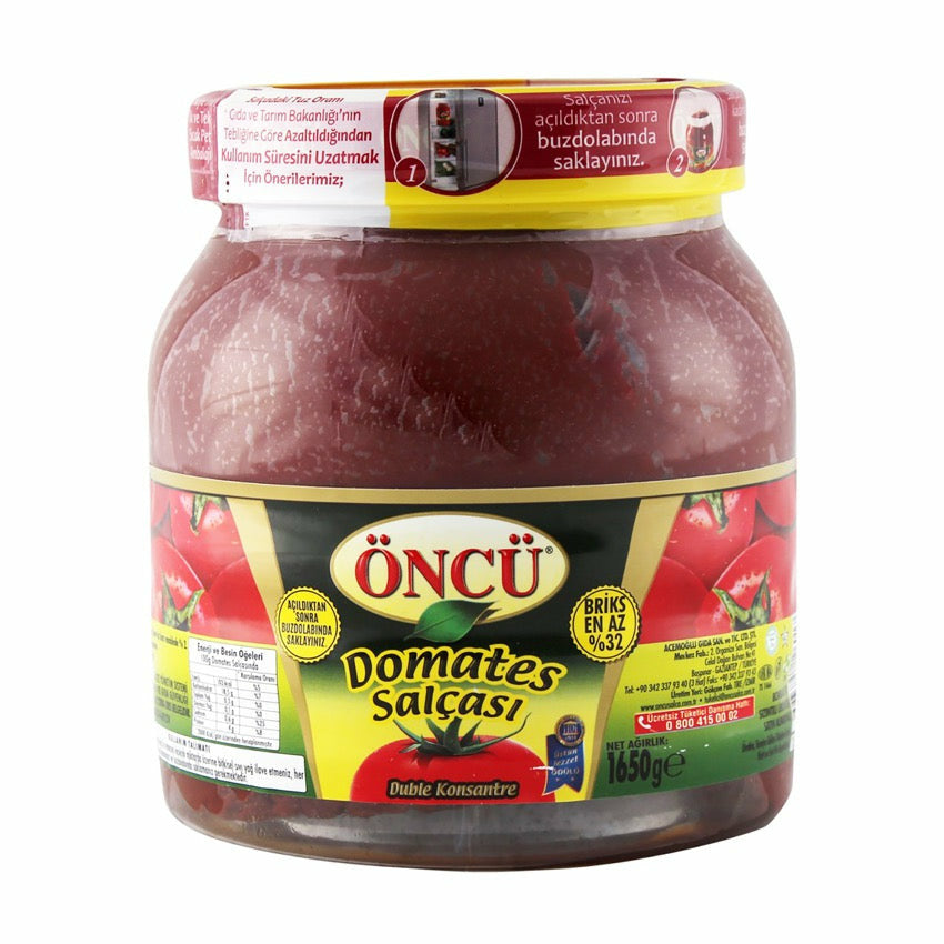 Oncu Domates Salcasi Pure Tomato Paste 1650g | Best Grocery