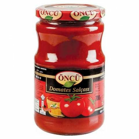 Oncu Tomato Paste Puree Domates Salcasi 700g | Best Grocery