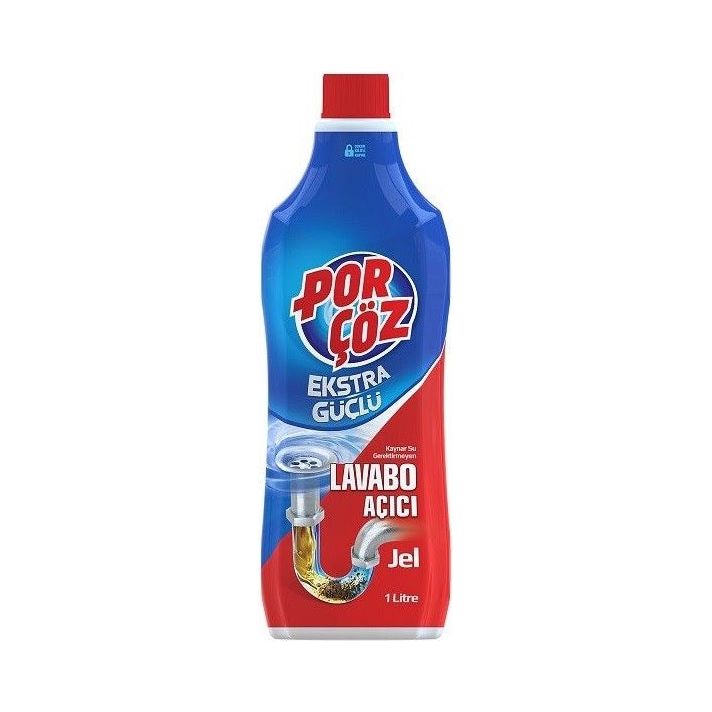 Porcoz Lavabo Açıcı 1 LT
