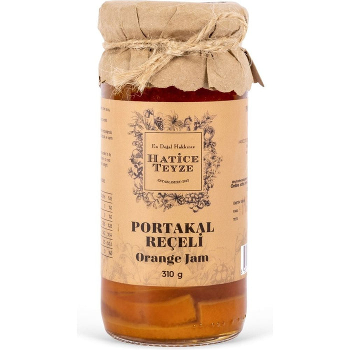 Hatice Teyze Homemade Orange Jam (Portakal Receli) 310 g