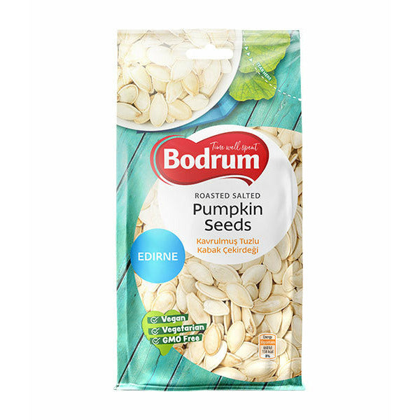 Bodrum Kavrulmuş Tuzlu Kabak Çekirdeği 150g