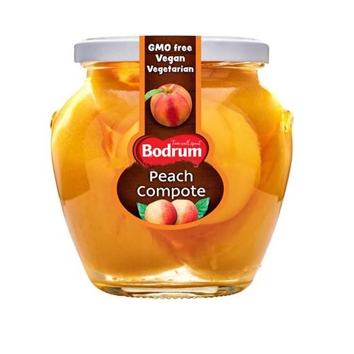 Bodrum Peach Compote (Seftali Kompostosu) 680g