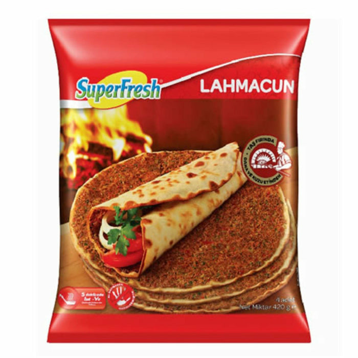 Superfresh Lahmacun - Turkish Pizza 4 Pcs 420 g