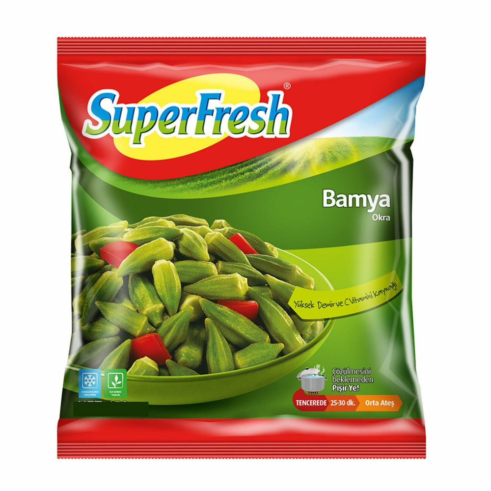 Superfresh Turkish Okra (Sivri Bamya) 450 G