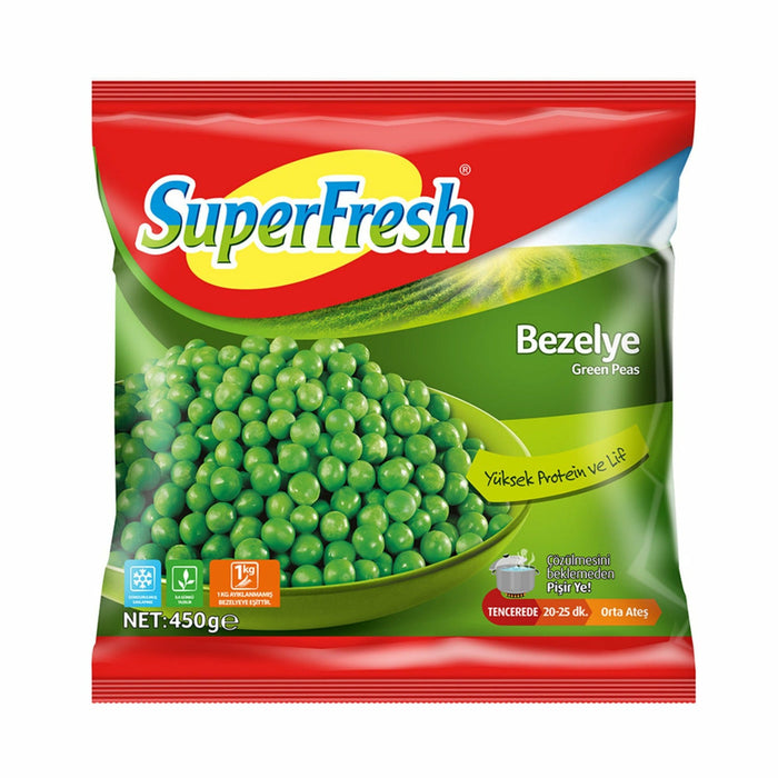 Superfresh Garden Peas (Bezelye) 450 G