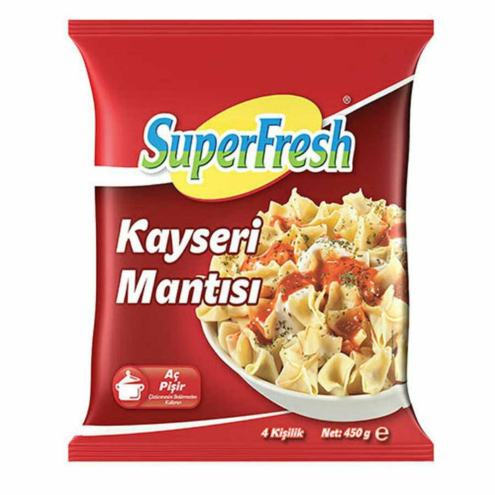 Superfresh Turkish Ravioli (Manti) 450 G
