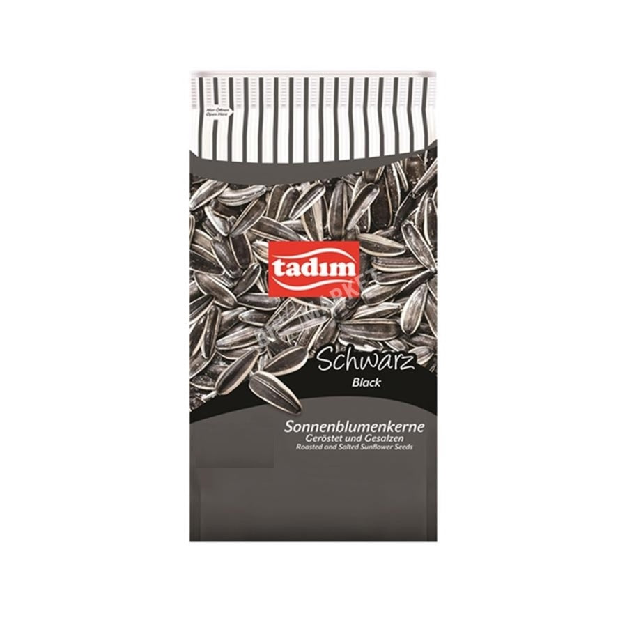 Tadım Kavrulmuş ve Tuzlu Siyah Ay Çekirdeği 150 gr