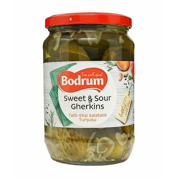 Bodrum Tatlı ve Ekşi Salatalık Turşusu 680g