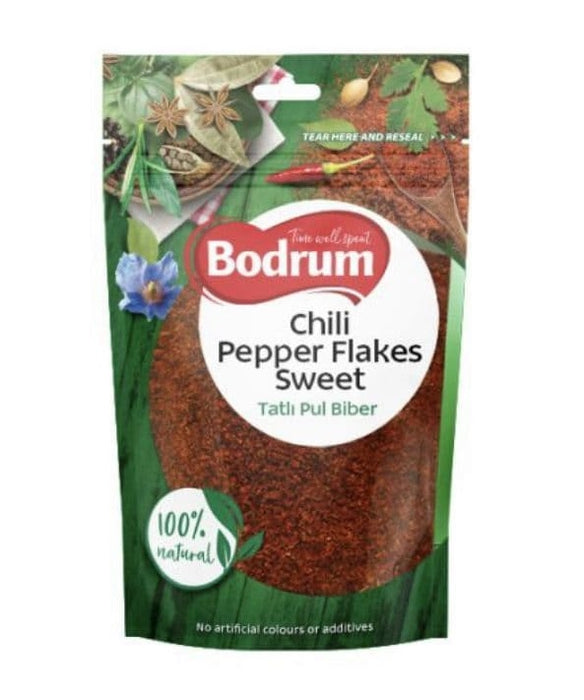 Bodrum Spice Chilli Pepper Flakes Sweet (Tatli Pul Biberi) 100g