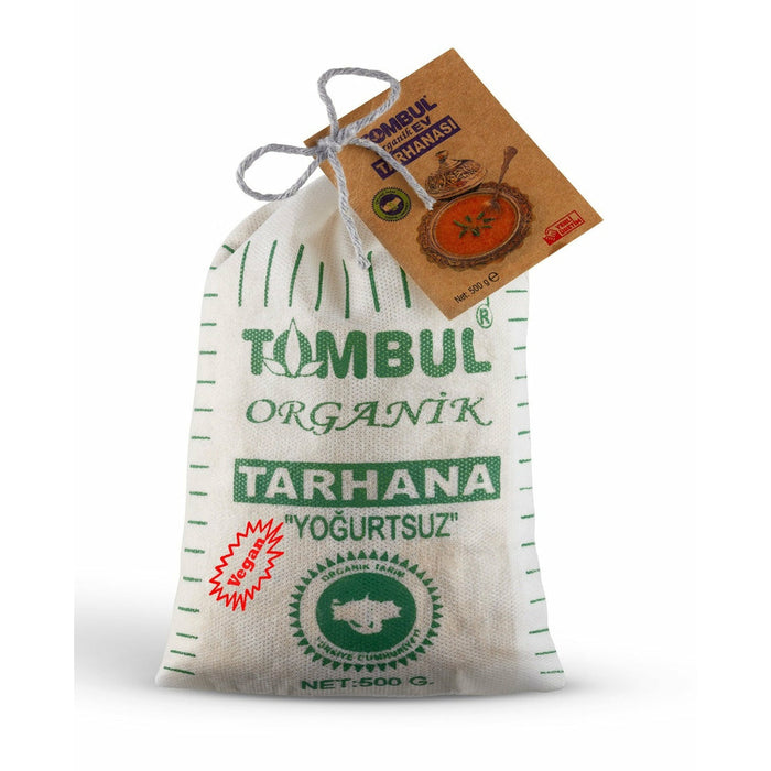 Tombul Organic Tarhana Without Yogurt Homemade Vegan (Organik Yogurtsuz Ev Tarhanasi Vegan) 500g