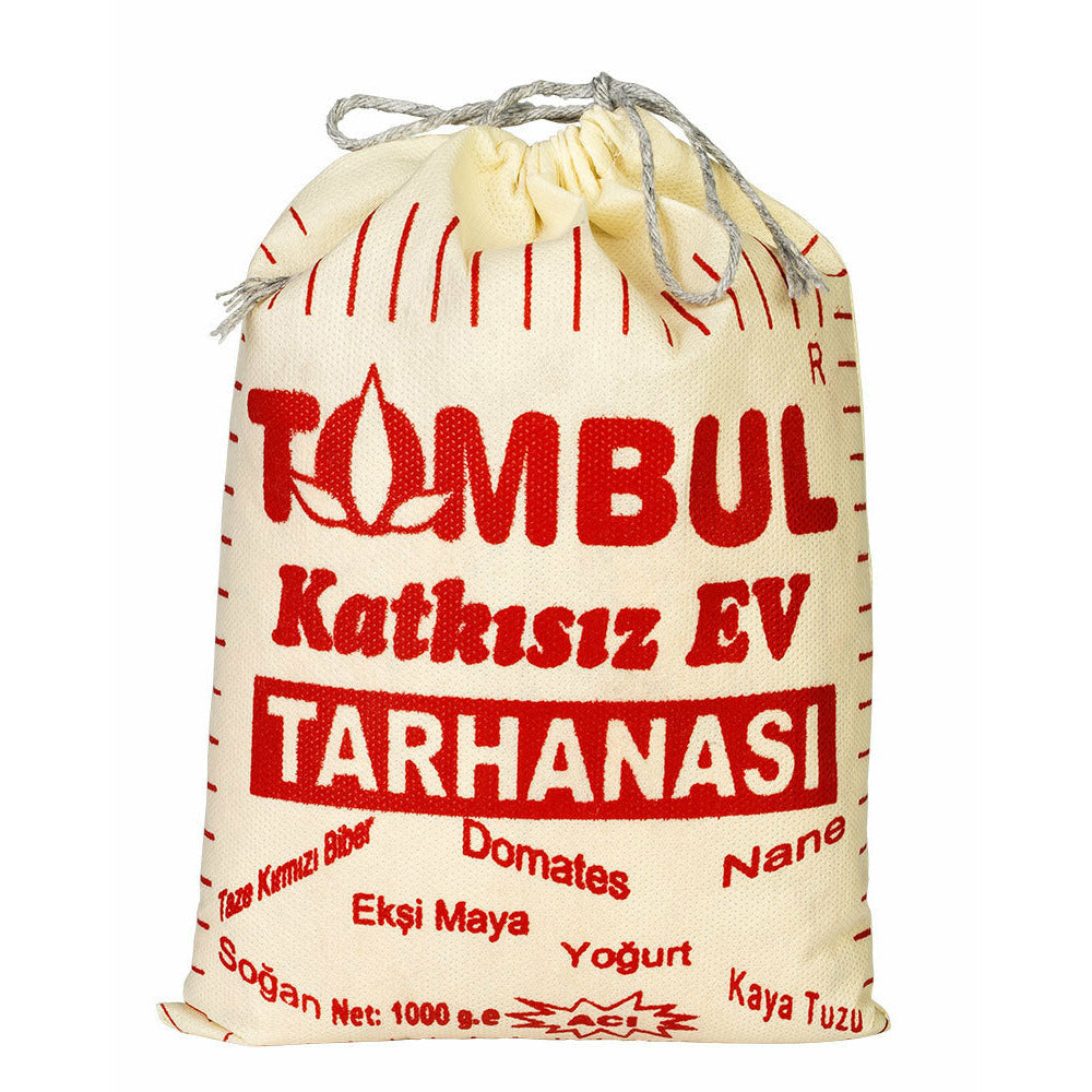 Tombul Katkısız Tarhana Acı Ev Yapımı Doğal  (Tombul Natural Tarhana Homemade Natural  Hot) 500 Gr