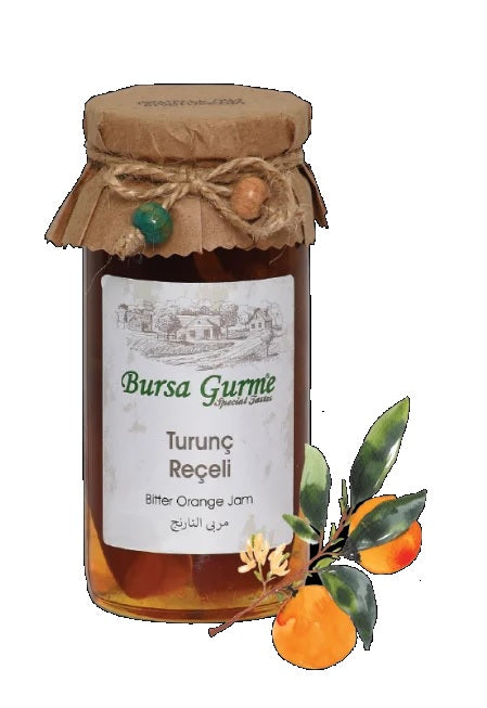 Bursa Gurme Turunc Receli  (Bitter Orange Jam) 300 g