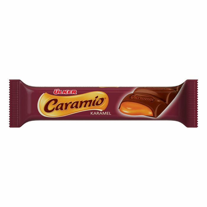 Ulker Caramio Caramel Chocolate Bar (Karamel Dolgulu Cikolata) 32 Gr