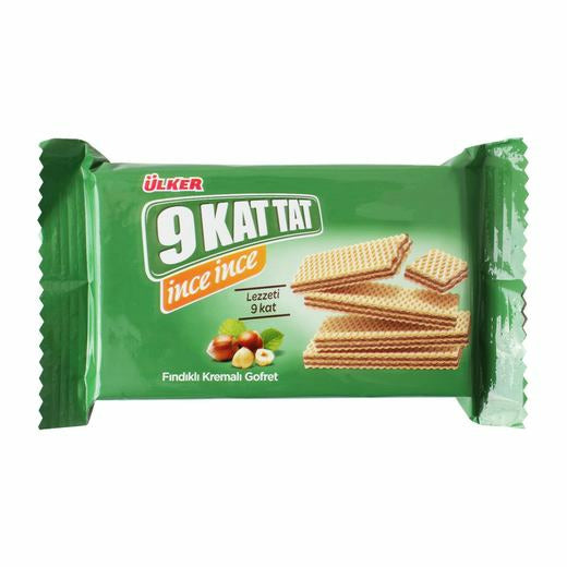 Ulker 9 Kat Tat Ince Ince Hazelnut Wafer 39g | Best Grocery