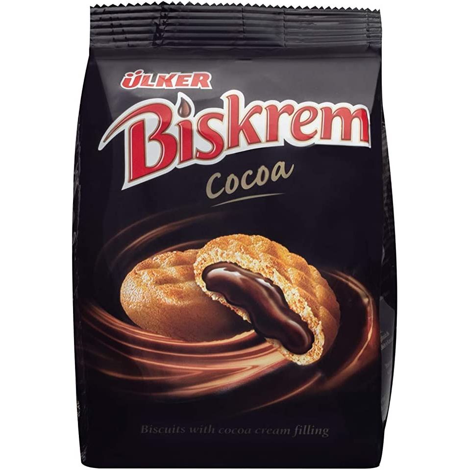 Ulker Biskrem Cocoa Cream Filled Biscuits Bag 170g
