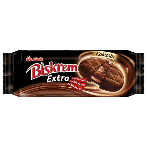 Ulker Biskrem Extra Cocoa Cream Biscuits 184g | Best Grocery
