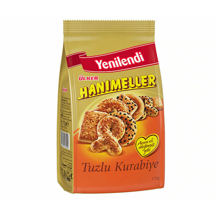 Ulker Hanimeller Assorted Salty Cookies Bag (Tuzlu Kurabiye) 170 Gr