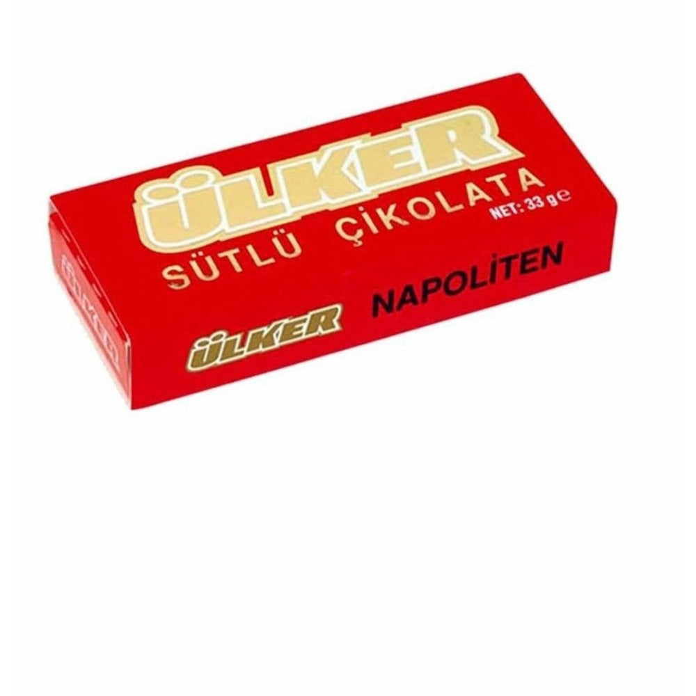 Ulker Napoliten Milk Chocolate Bar 33g | Best Grocery