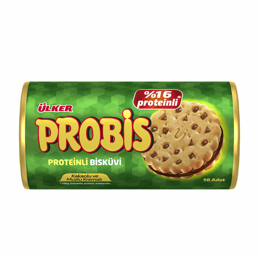Ulker Probis Proteinli Cocoa Banana Biscuit 280g | Best Grocery