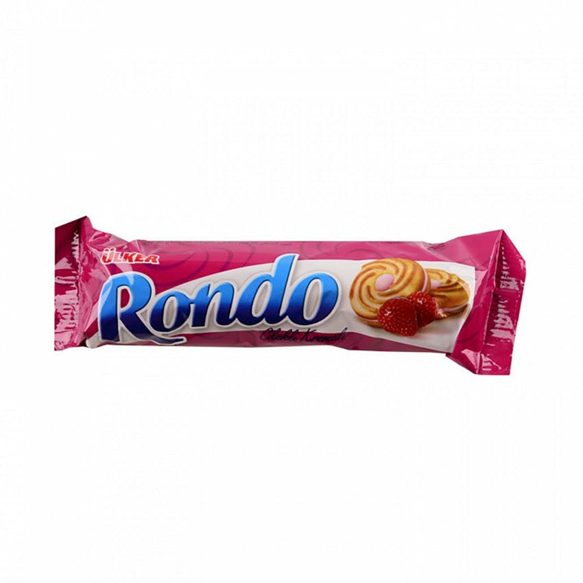 Ulker Rondo Strawberry Cream Biscuits 61g | Best Grocery