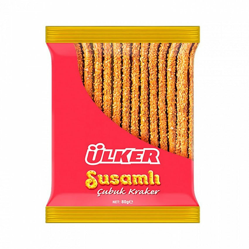 Ulker Susamli Cubuk Kraker Sesame Sticks 80g | Best Grocery