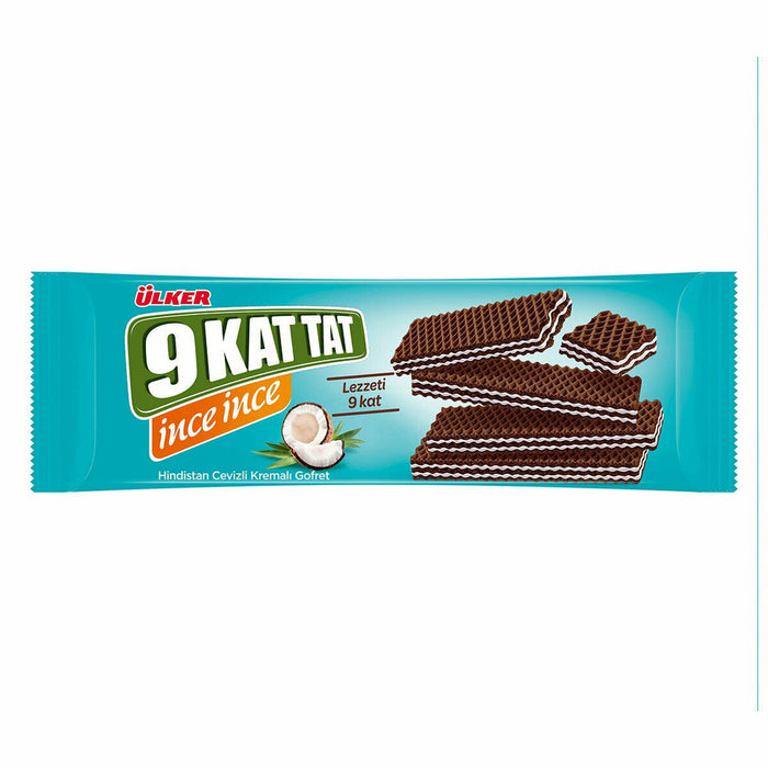 Ulker 9 Kat Tat İnce İnce Wafer with Coconut Cream 118 Gr