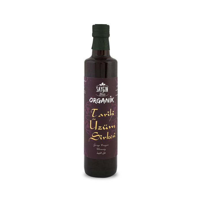 Saygin Organic Grape Vinegar (Organik Uzum Sirkesi) 500 ml