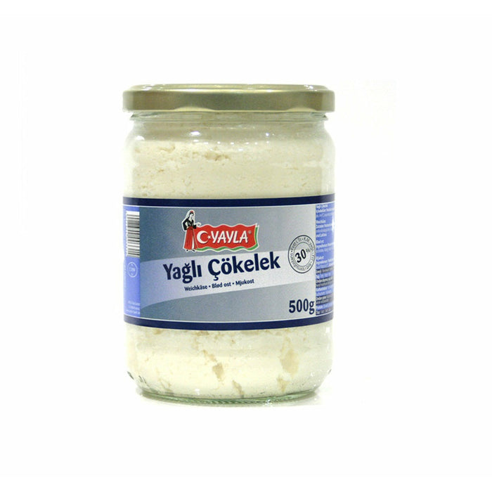 Yayla Soft Cheese 45% Fat Jar (Yagli Cokelek Cam Kavanozda) 500g