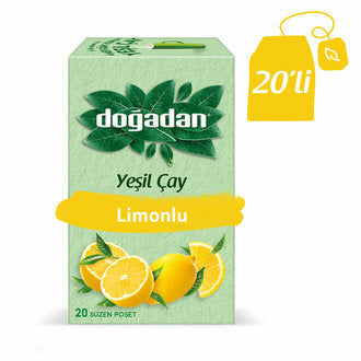 Dogadan Green Tea  with Lemon 20 Tea Bags