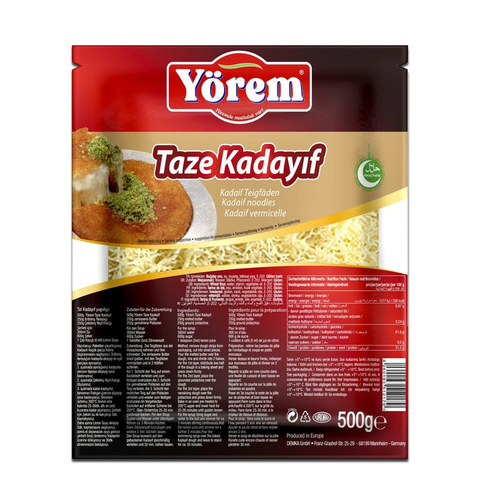 Yorem Taze Kadayif 500 Gr