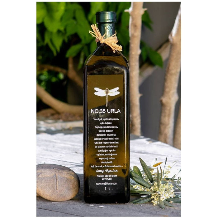 No 35 Urla Early Harvest Cold Press Olive Oil (Erken Hasat Natural Soguk Sikim Zeytinyagi) 1 LT